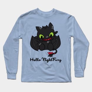 Hello Night Fury Long Sleeve T-Shirt